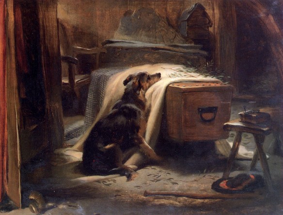 The Old Sheperd's Chief Mourner by Edwin Landseer