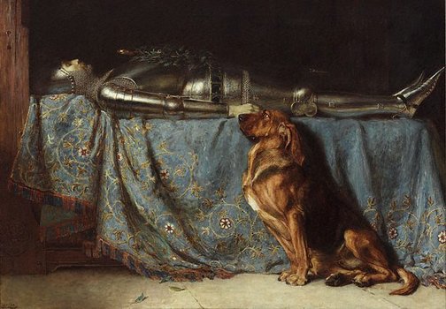 Briton Rivière, Requiescat. 1888.